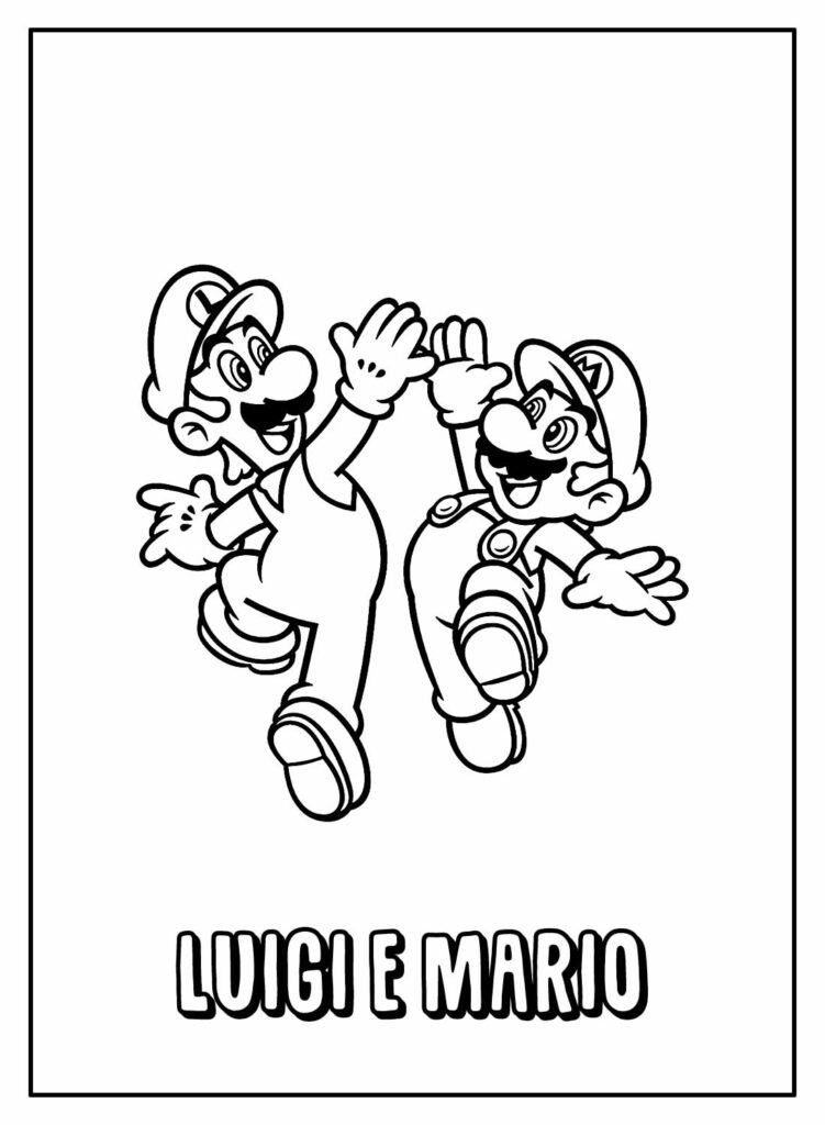 desenhos de mario bros para colorir 48