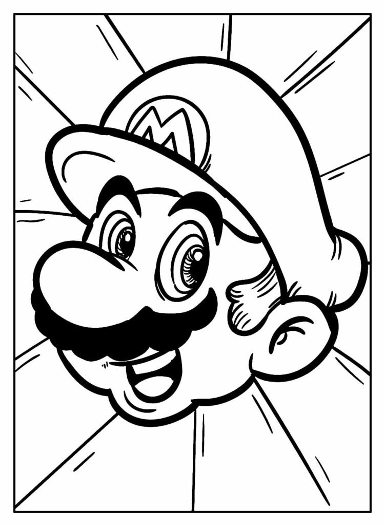 desenhos de mario bross para colorir 15