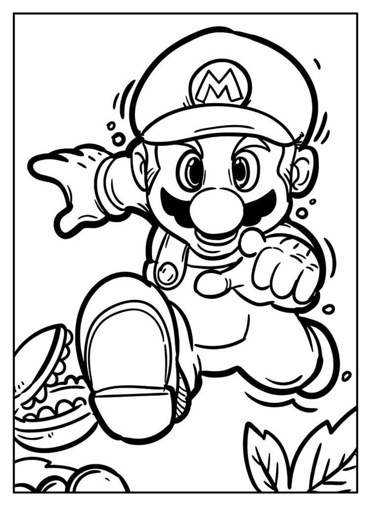 desenhos de mario bross para colorir 18