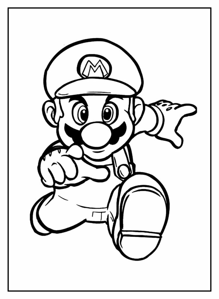 desenhos de mario bross para colorir 22