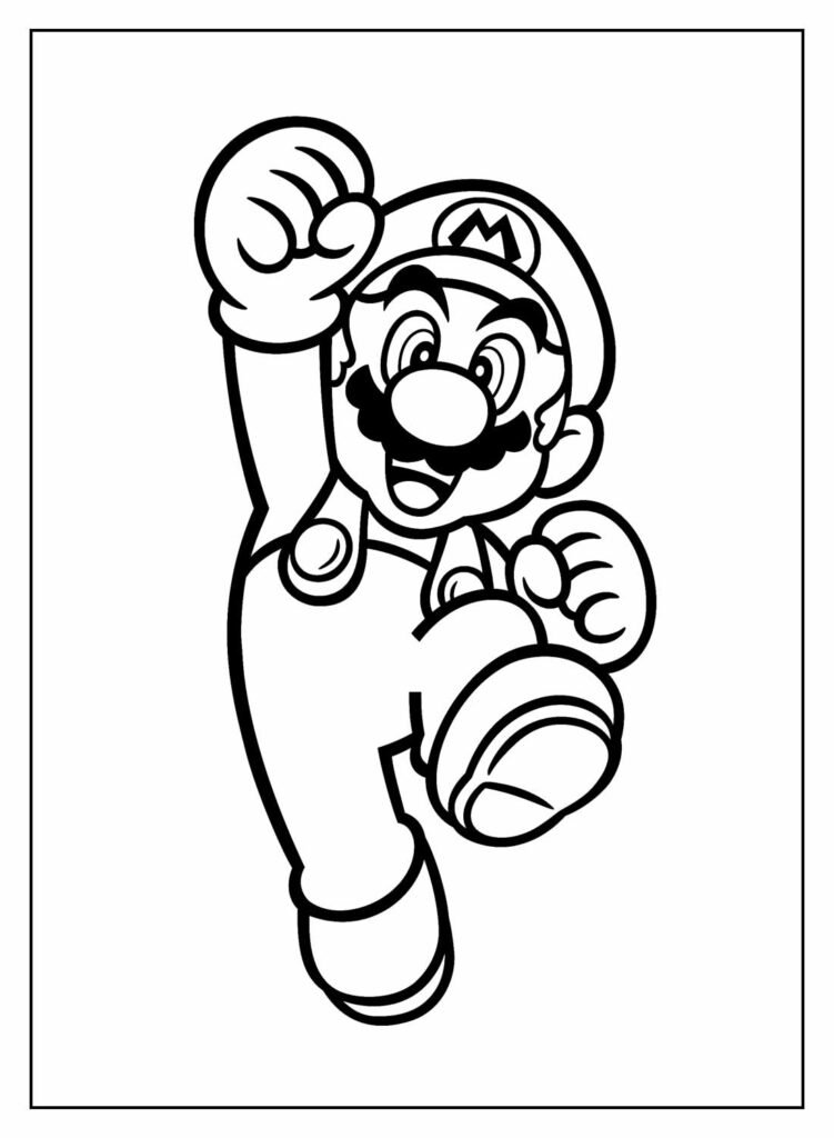 desenhos de mario bross para colorir 31