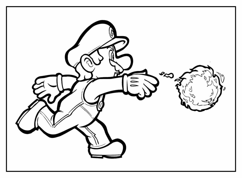 desenhos de mario bross para colorir 34