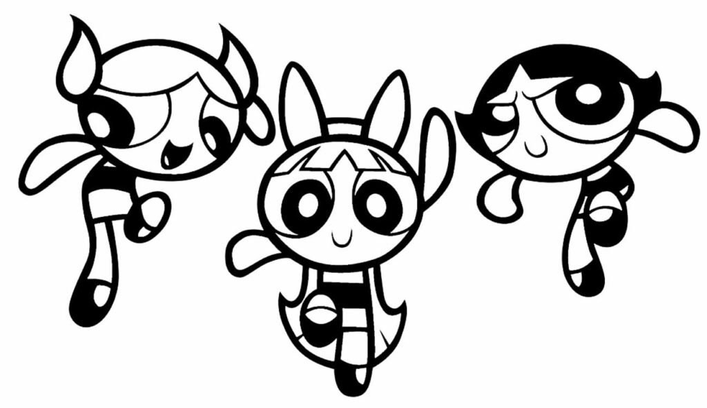 desenhos de meninas super poderosas 3 desenhos de meninas super poderosas 3