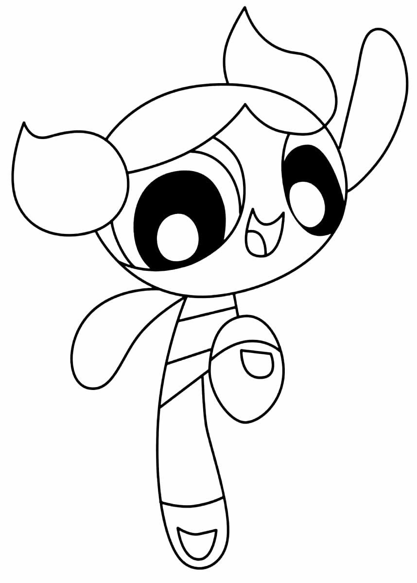 Desenhos das Meninas Super Poderosas para Colorir e Imprimir