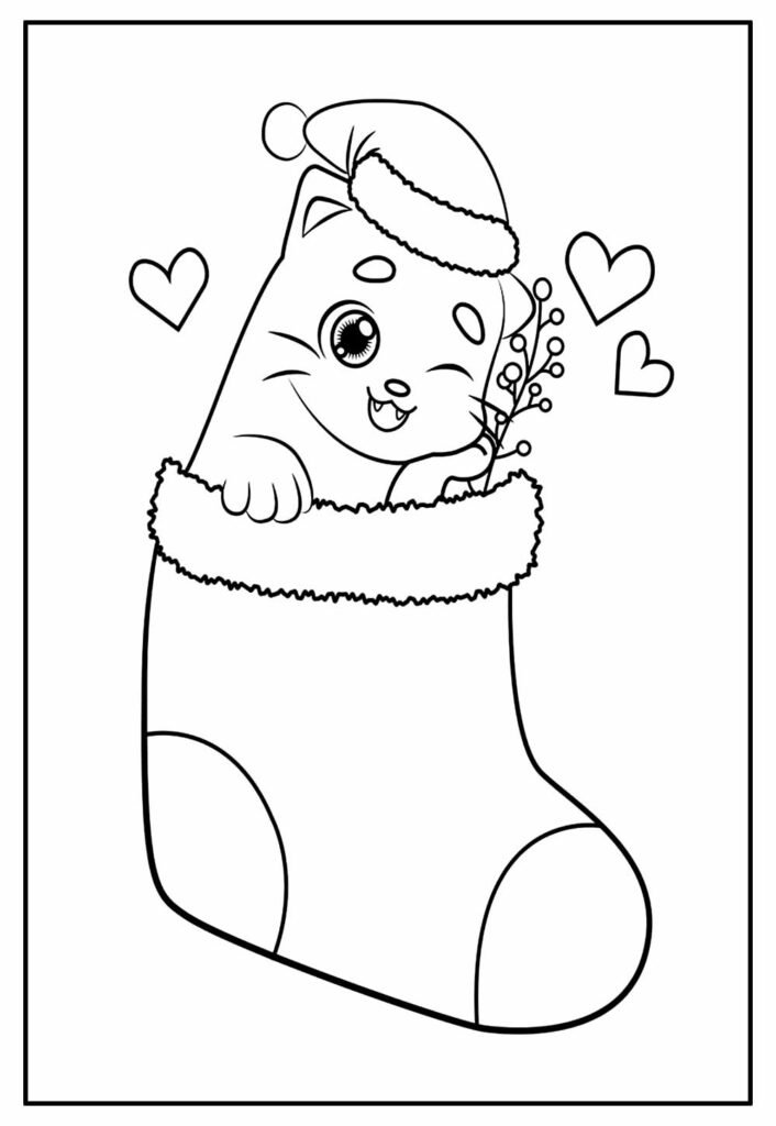 desenhos de natal para colorir 14