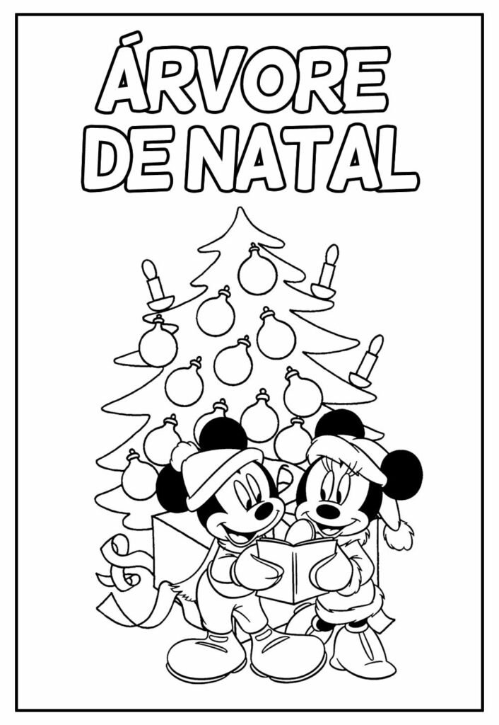 desenhos de natal para colorir 18