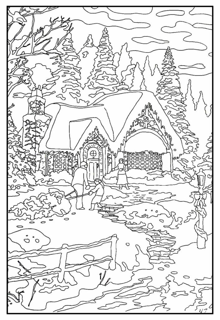 desenhos de natal para colorir 20