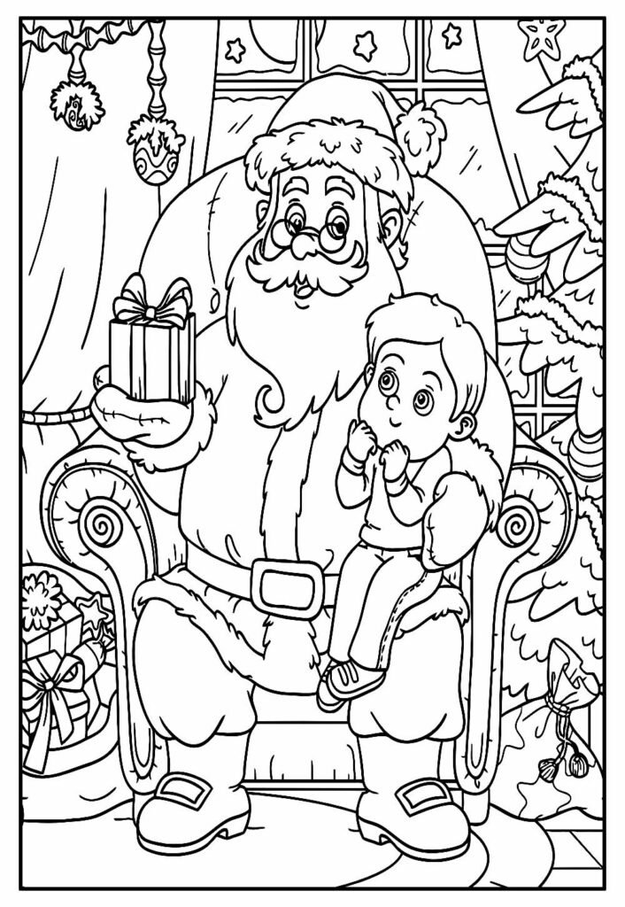 desenhos de natal para colorir 23