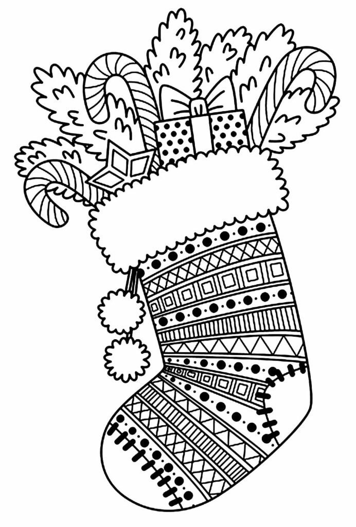 desenhos de natal para colorir 25