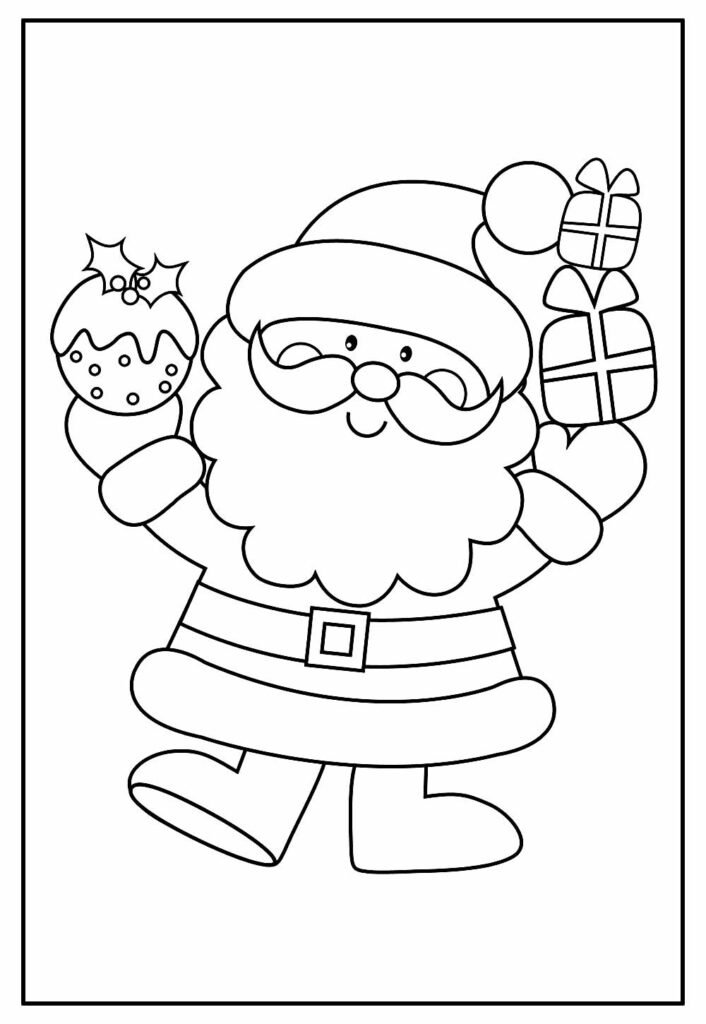desenhos de natal para colorir 28