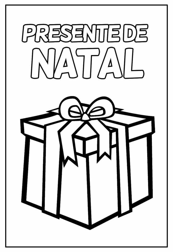desenhos de natal para colorir 35