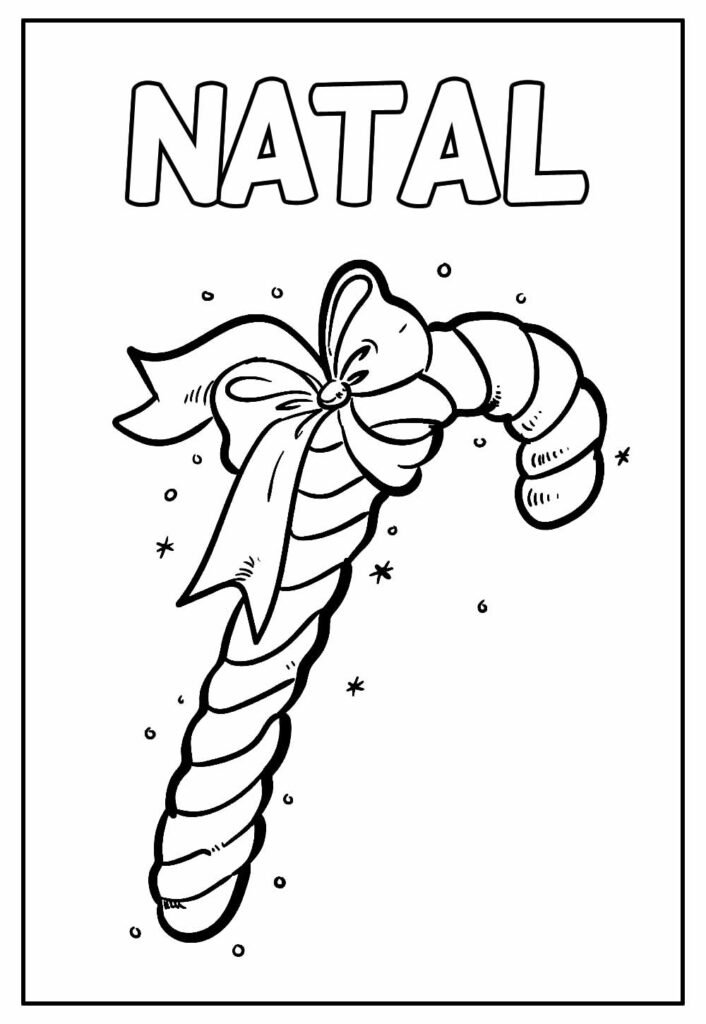 desenhos de natal para colorir 36