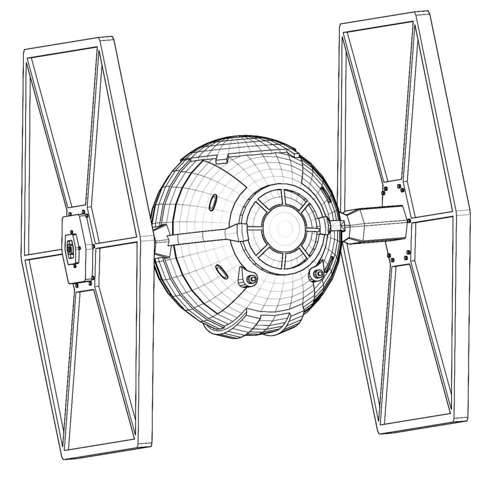 desenhos de nave espacial para colorir 25