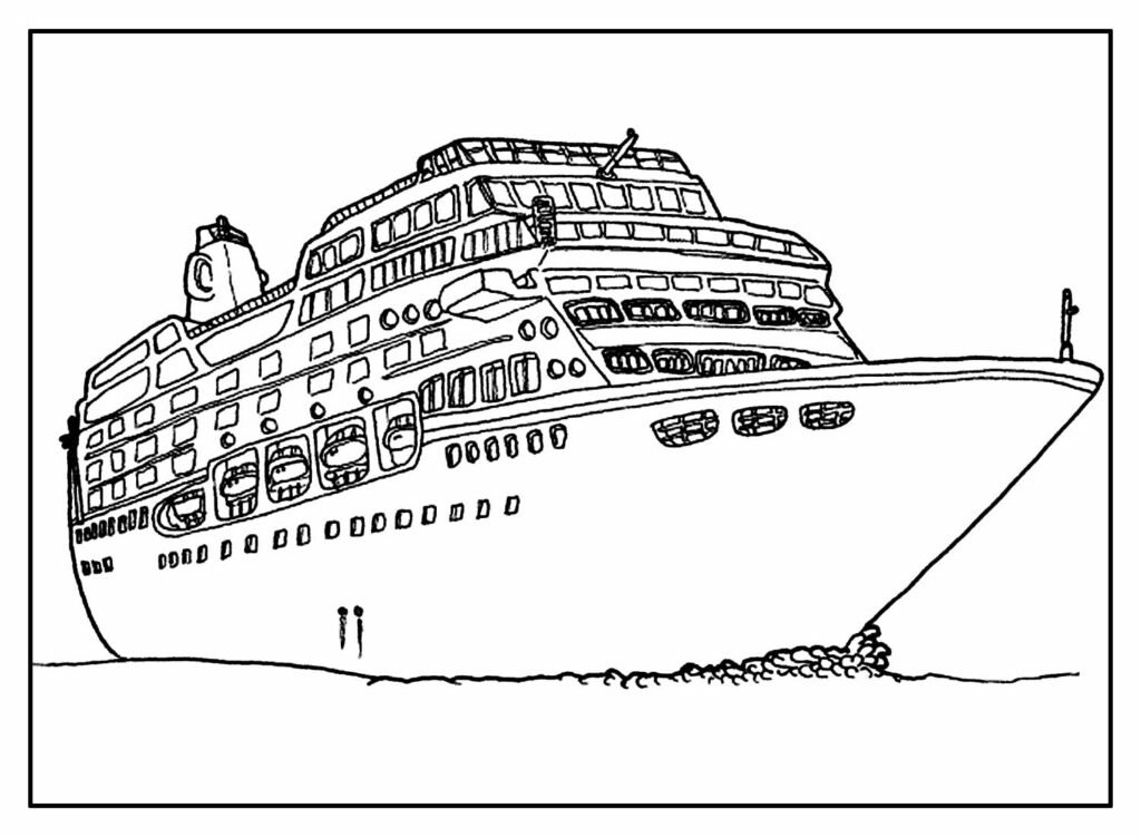 desenhos de navio para colorir 17