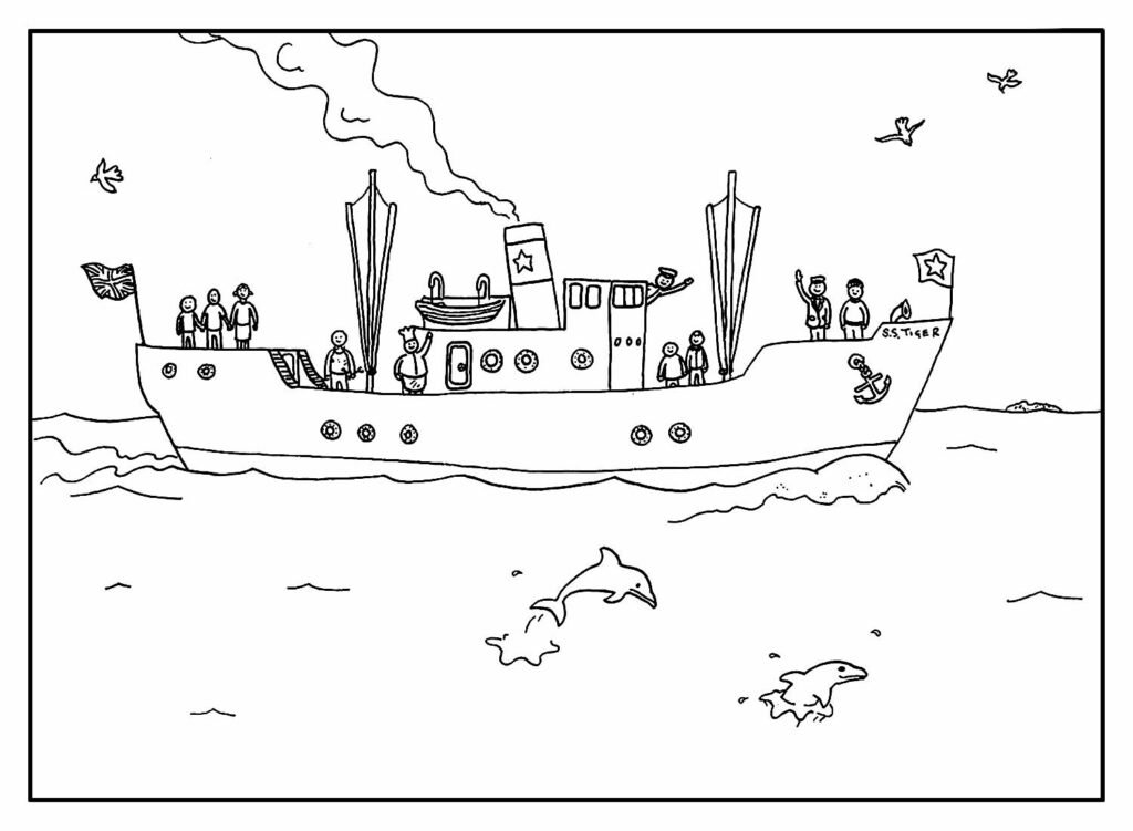 desenhos de navio para colorir 21