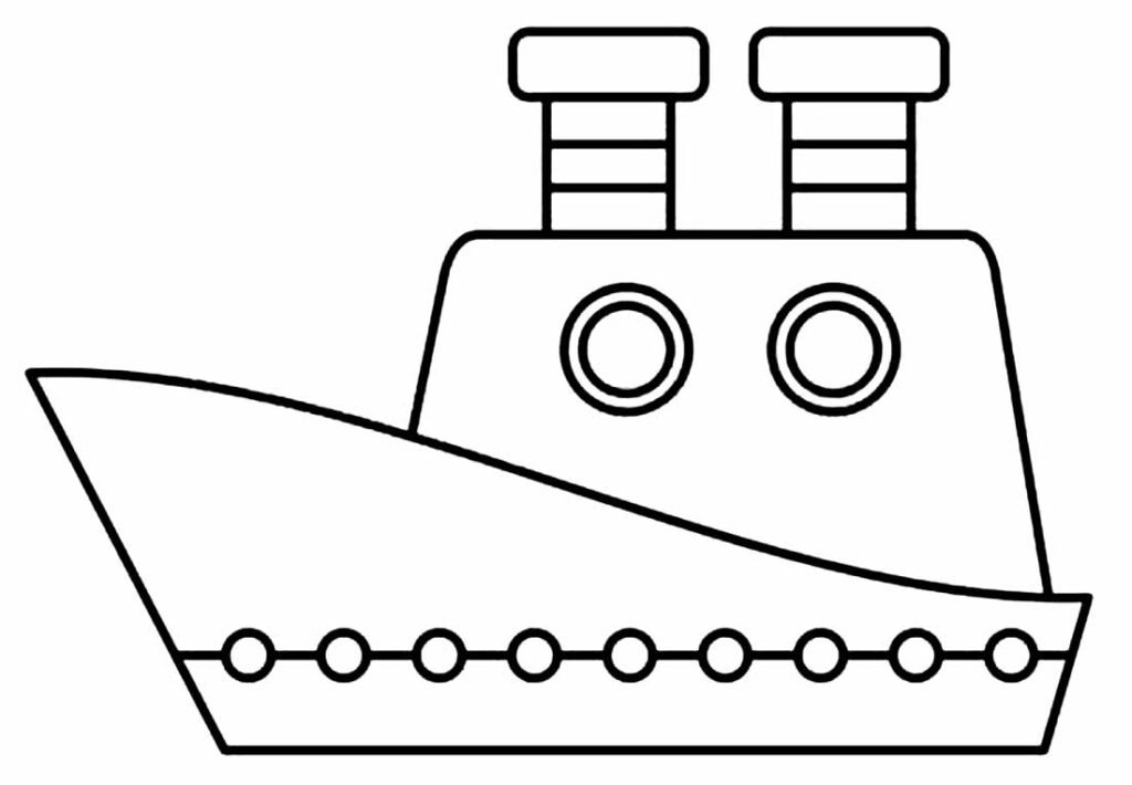 desenhos de navio para colorir 26