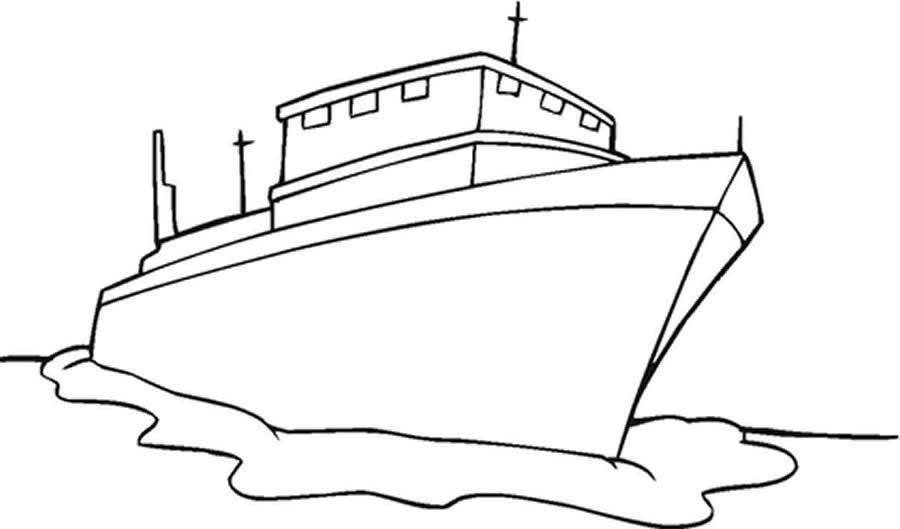 desenhos de navio para colorir 3