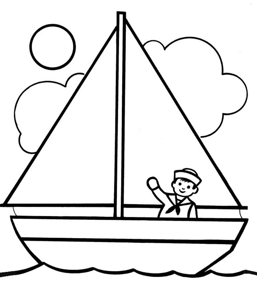 desenhos de navio para colorir 500