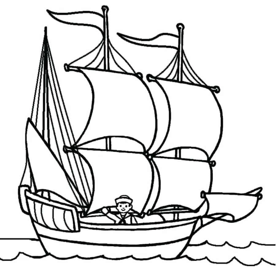 desenhos de navio para colorir 800