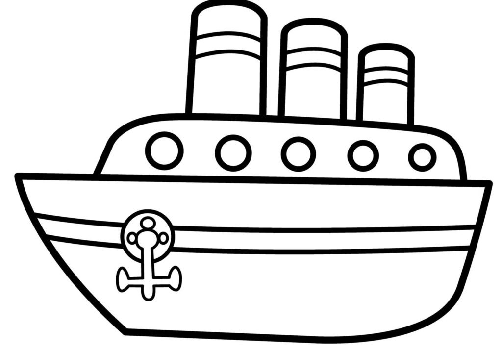 desenhos de navio para colorir 900
