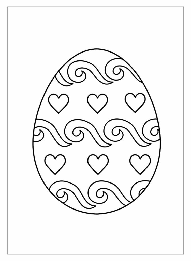 desenhos de ovos de pascoa para colorir 12