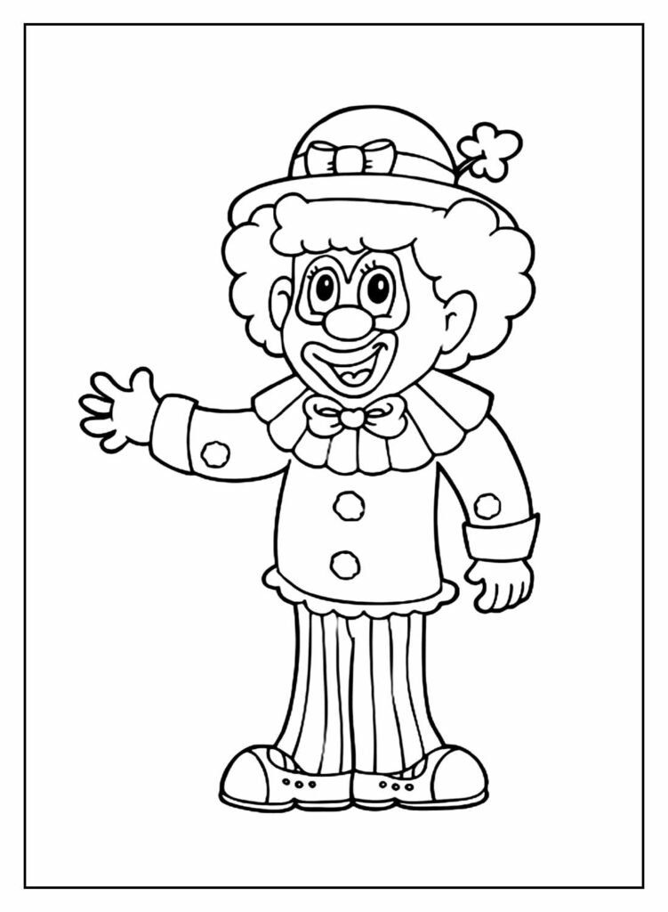 desenhos de palhaco para colorir 30