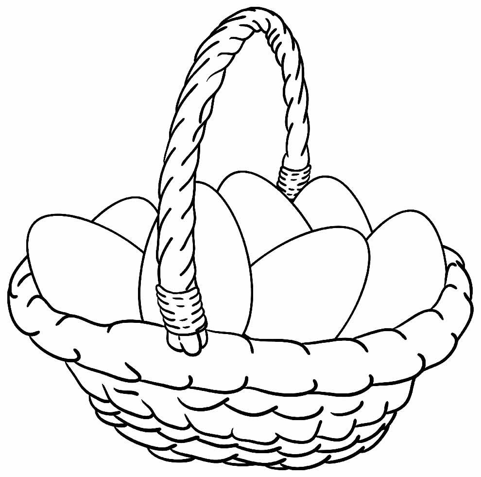 desenhos de pascoa para colorir 25