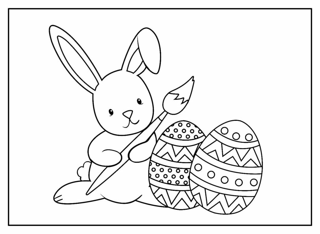 desenhos de pascoa para colorir 3