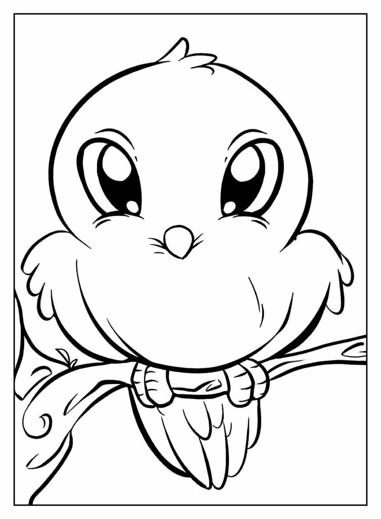 desenhos de passarinhos para colorir 11