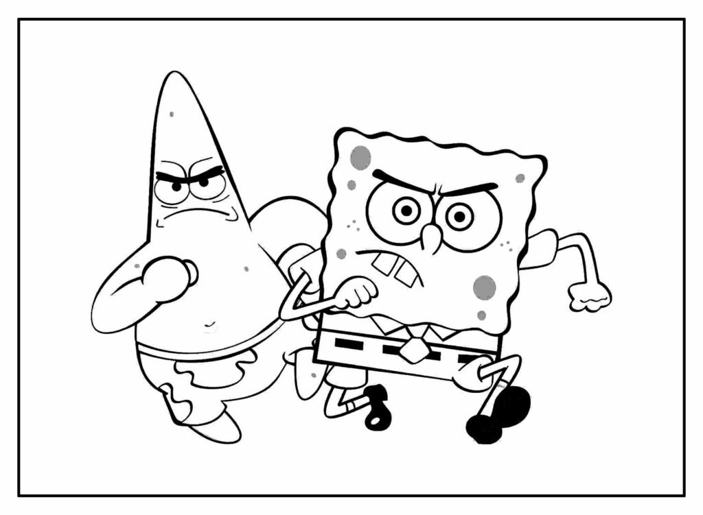 desenhos de patrick para colorir 18