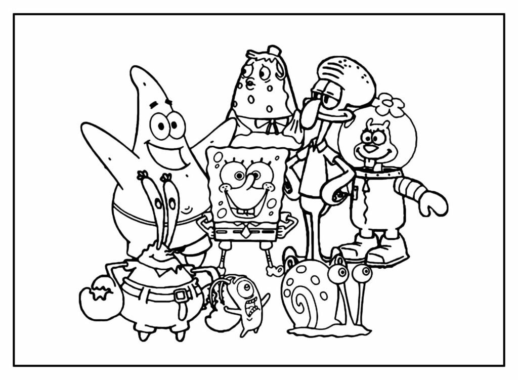desenhos de patrick para colorir 21