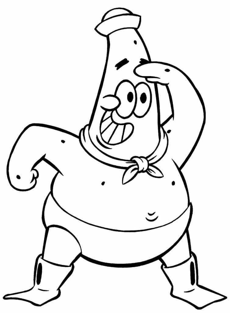 desenhos de patrick para colorir 22