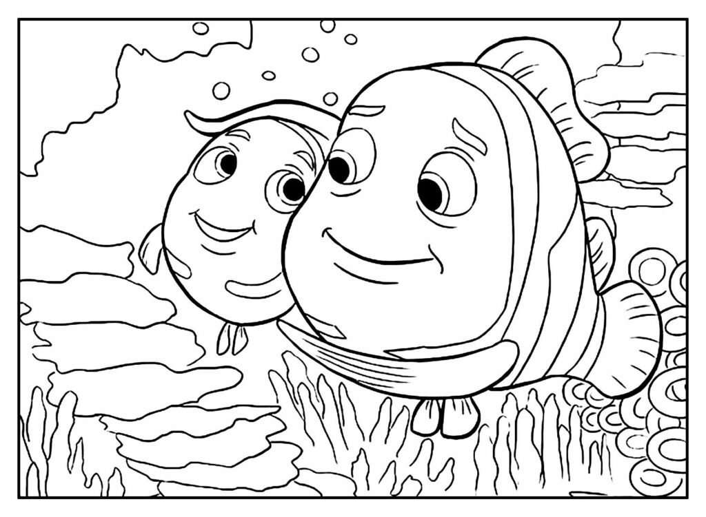 desenhos de procurando dory 13
