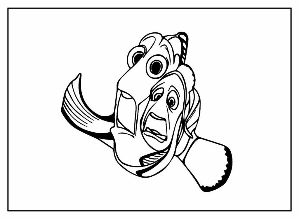 desenhos de procurando dory 14