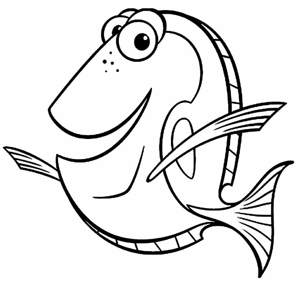 desenhos de procurando dory 18