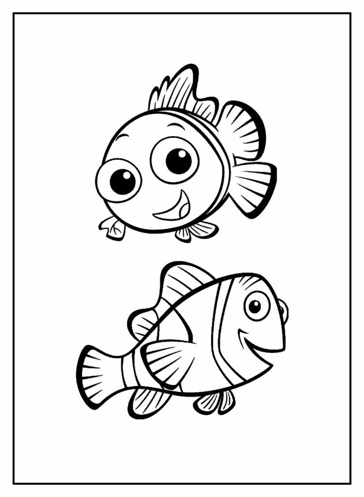 desenhos de procurando nemo para colorir 18