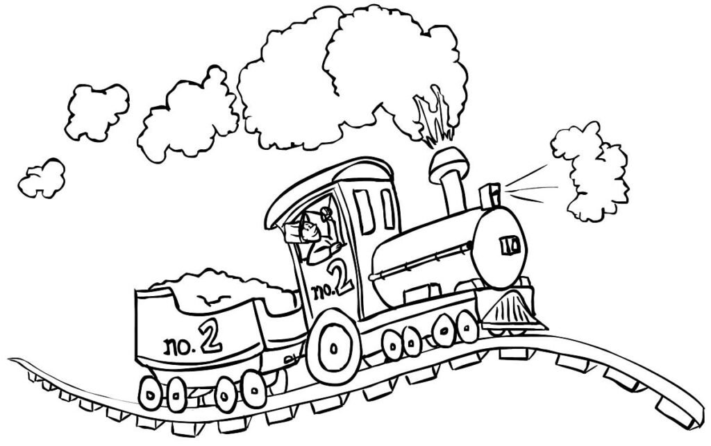 desenhos de trenzinho para colorir 1 1