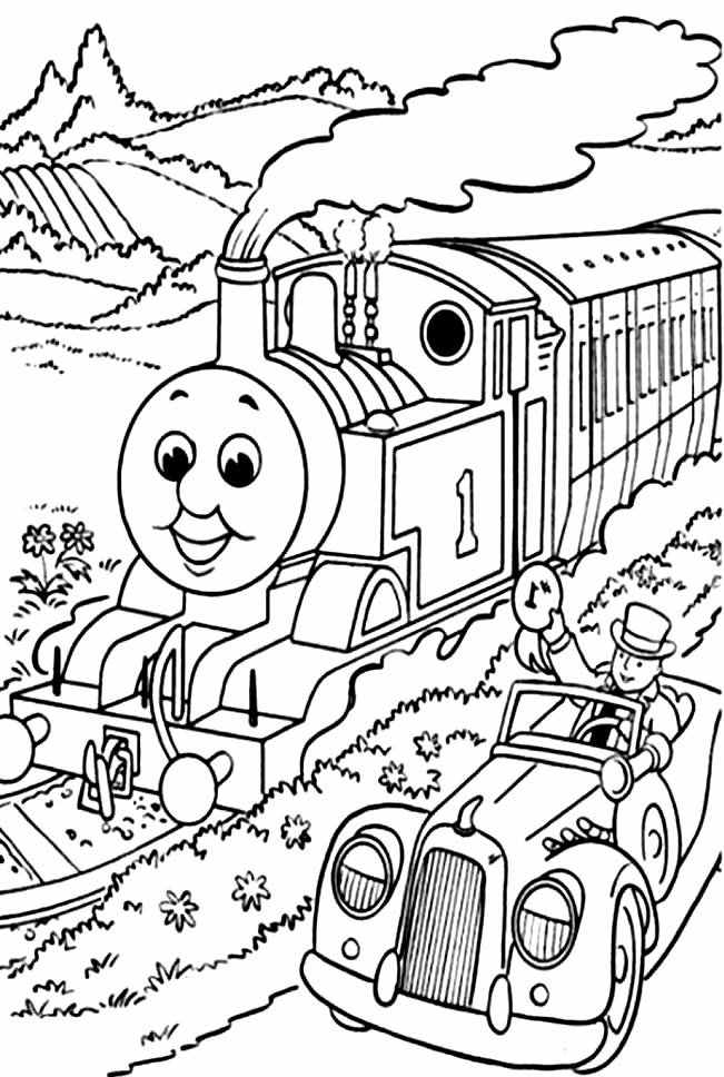 desenhos de trenzinho para colorir 1000