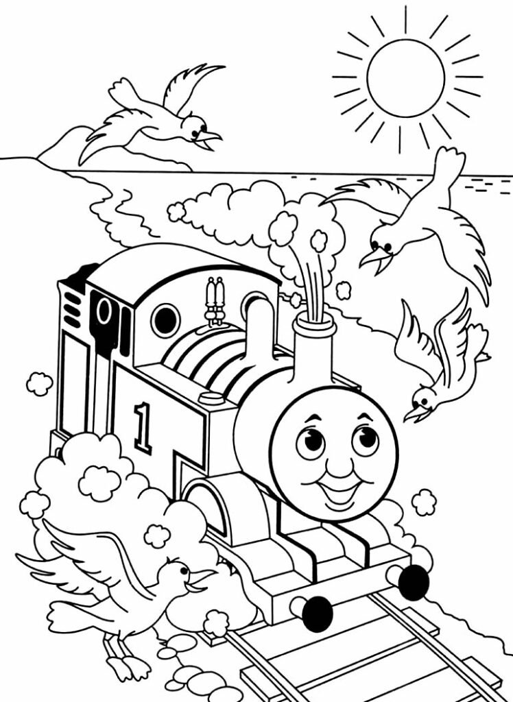 desenhos de trenzinho para colorir 1100
