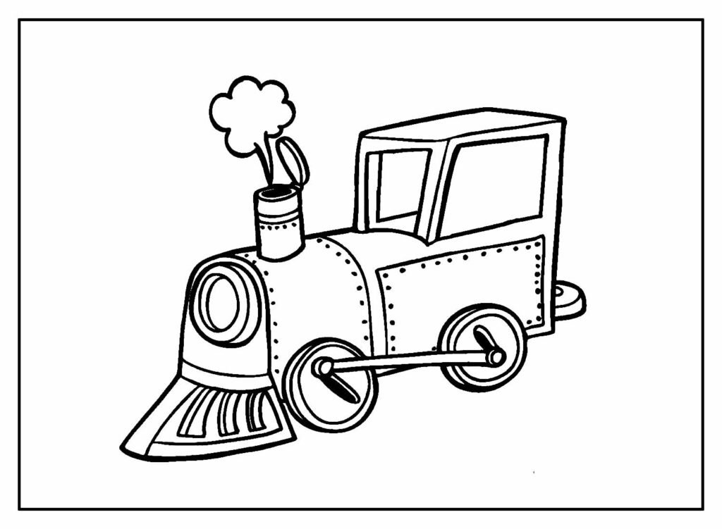 desenhos de trenzinho para colorir 13