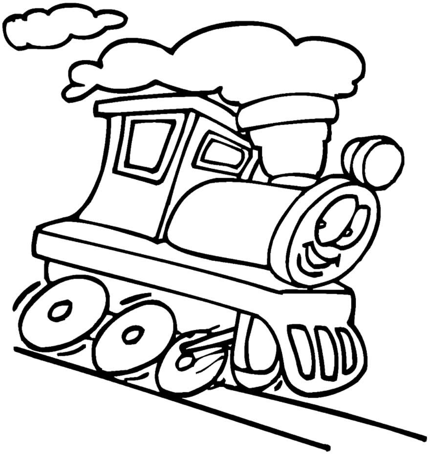 desenhos de trenzinho para colorir 1300