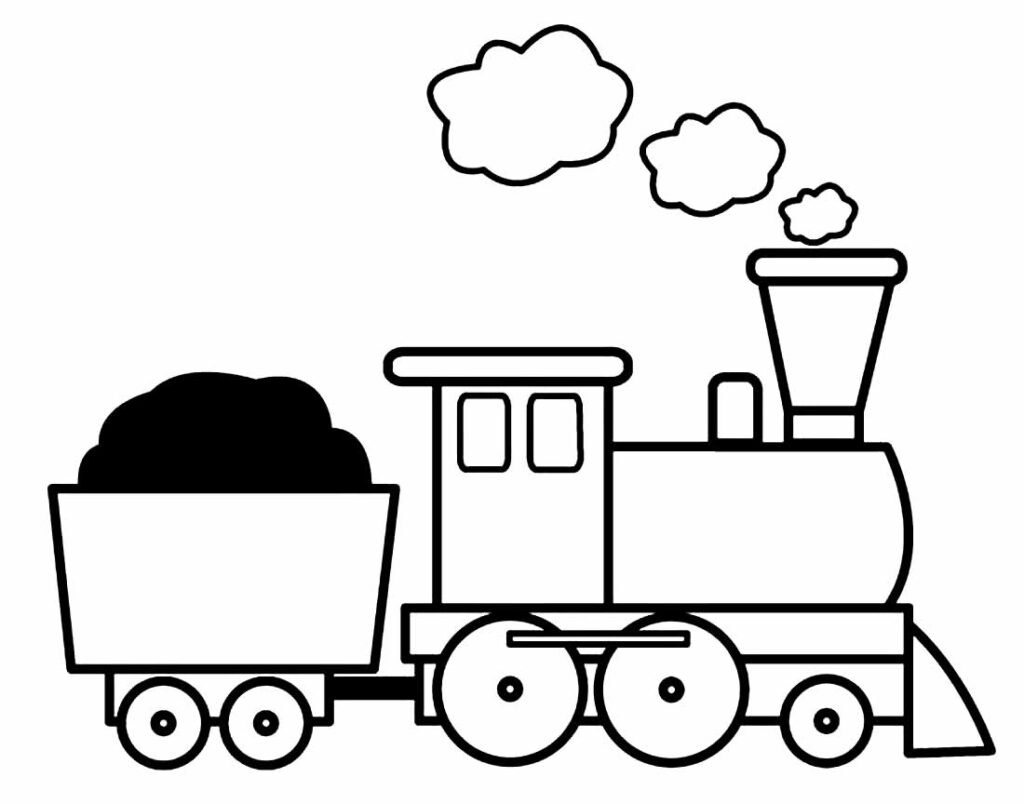 desenhos de trenzinho para colorir 2