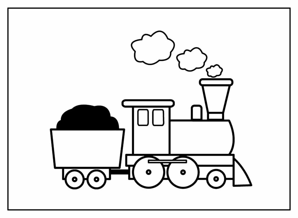 desenhos de trenzinho para colorir 3