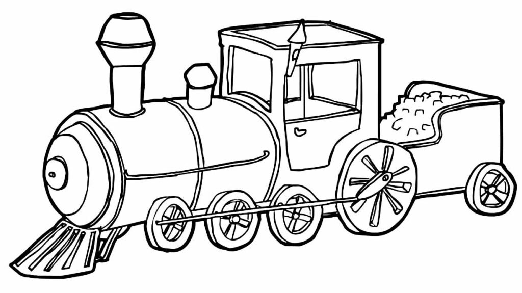 desenhos de trenzinho para colorir 5