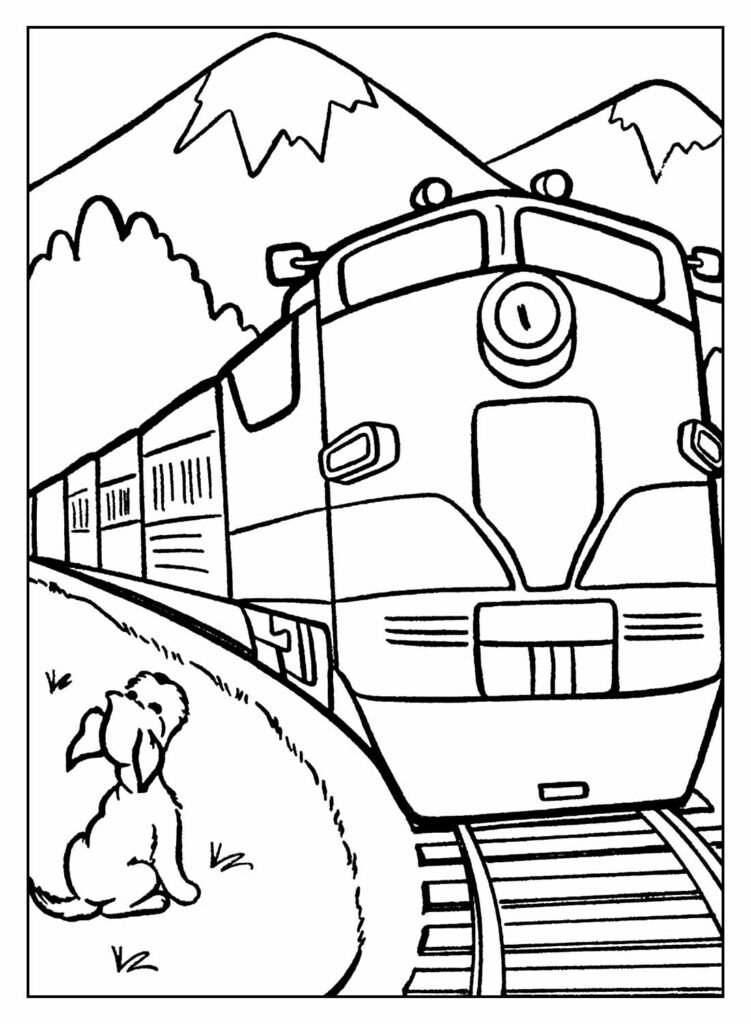 desenhos de trenzinho para colorir 8