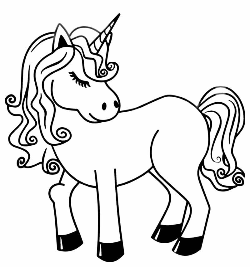 desenhos de unicornio para colorir 1