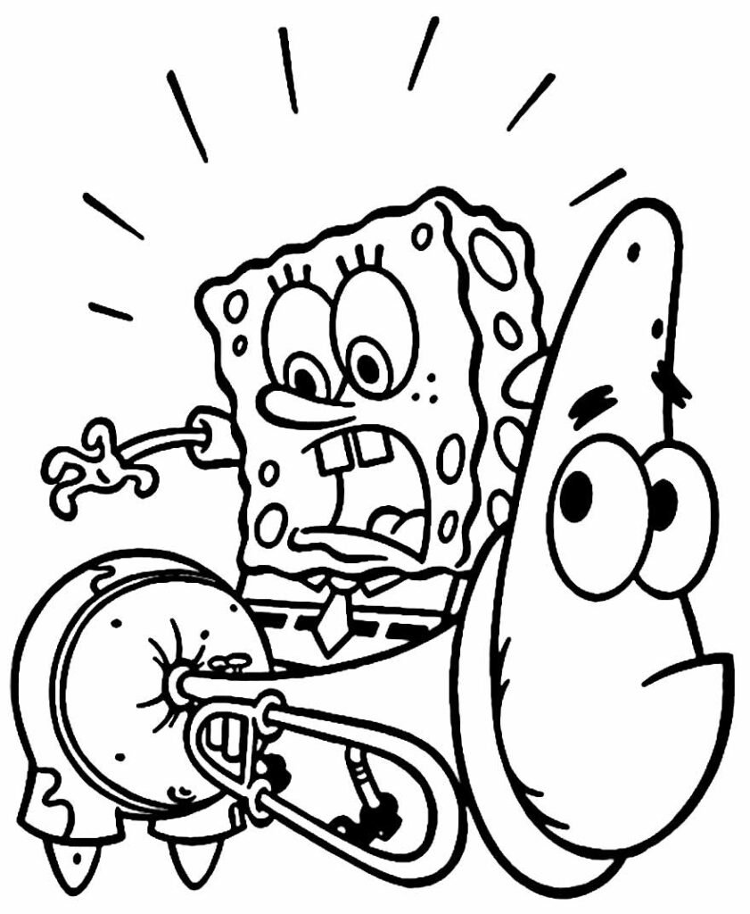desenhos do bob esponja 10