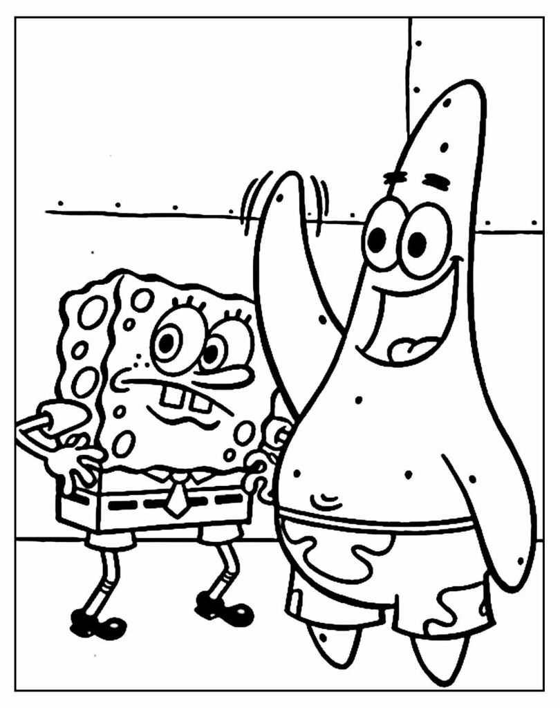 desenhos do bob esponja 14
