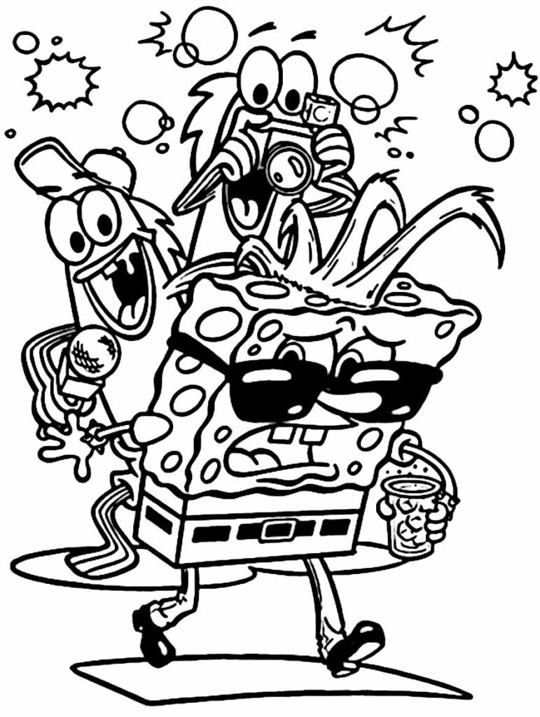 desenhos do bob esponja 19