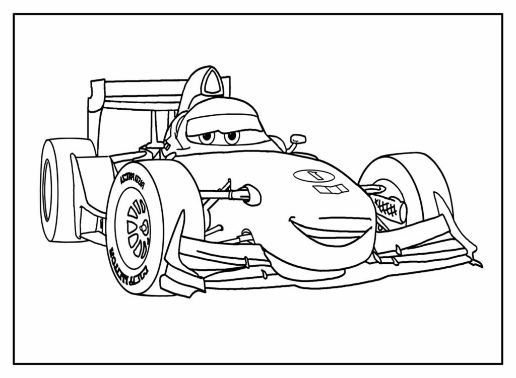desenhos do filme carros para colorir 9